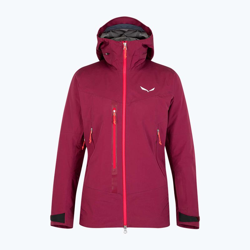 Salewa moteriška striukė nuo lietaus Sella Responsive maroon 00-0000027879 7