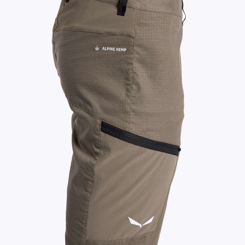 Salewa Lavaredo Hemp vyriški žygio šortai rudi 00-0000028033 4