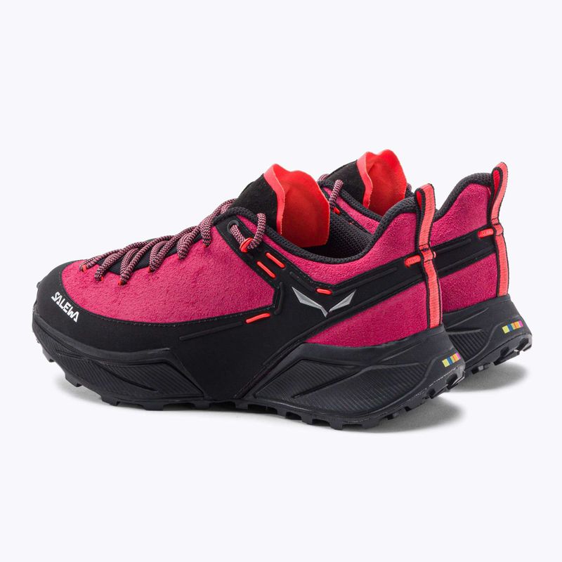 Salewa Dropline Leather moteriški žygio batai rožinės spalvos 00-0000061394 3
