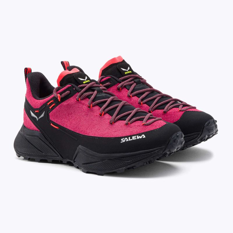 Salewa Dropline Leather moteriški žygio batai rožinės spalvos 00-0000061394 5