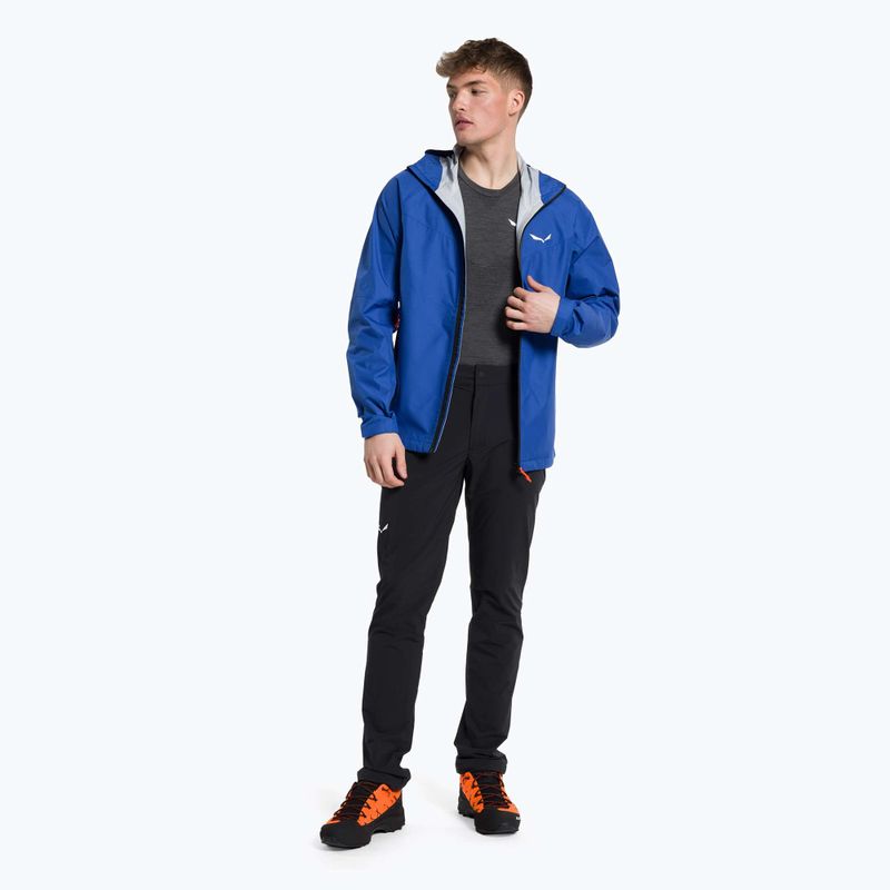 Salewa vyriška striukė nuo lietaus Puez Aqua 3 PTX mėlyna 00-0000024545 2