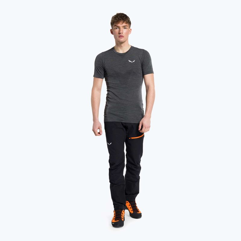 Vyriški trekingo marškinėliai Salewa Pedroc AMR Grey 00-0000028320 2