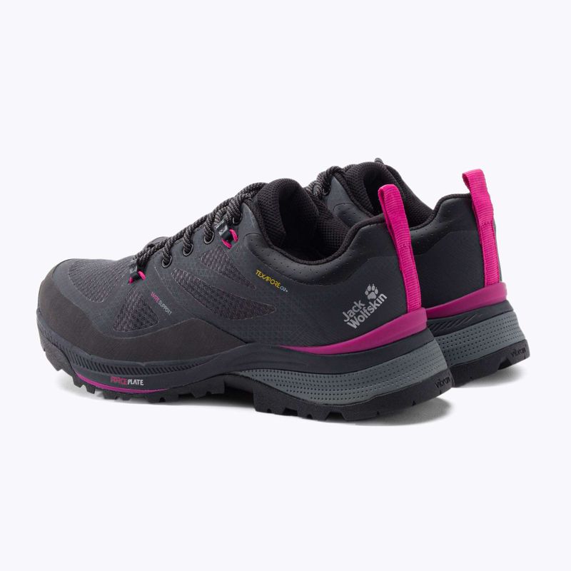 Jack Wolfskin Force Striker Texapore moteriški trekingo batai juodi 4038891_6381 3