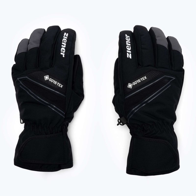 Vyriškos slidinėjimo pirštinės ZIENER Gunar Gtx black 801083.12757 4