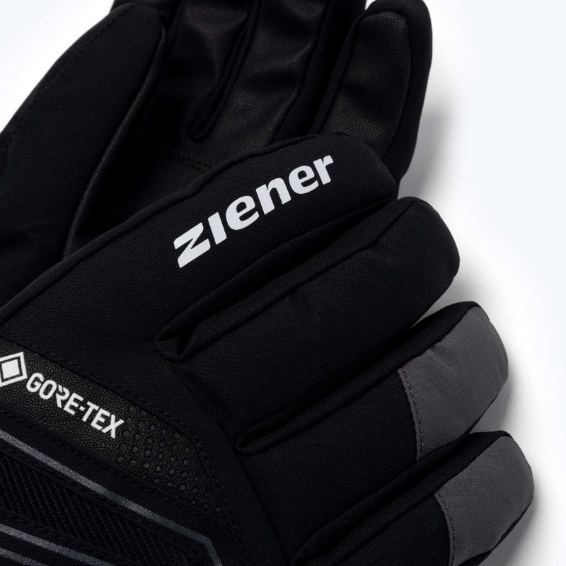 Vyriškos slidinėjimo pirštinės ZIENER Gunar Gtx black 801083.12757 5