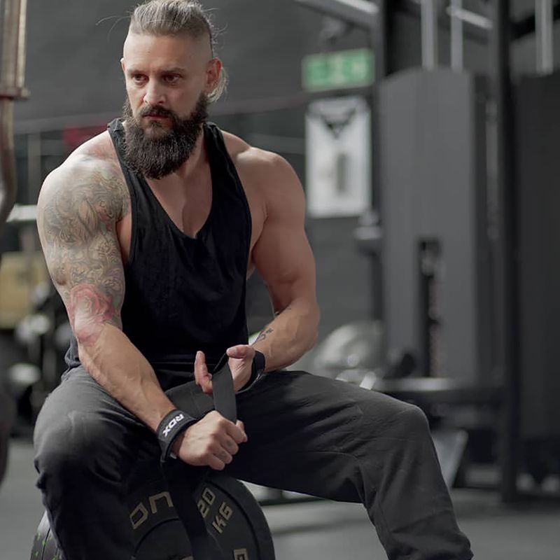 RDX viengubi sunkiosios atletikos diržai juodi WAN-W1B+ 2