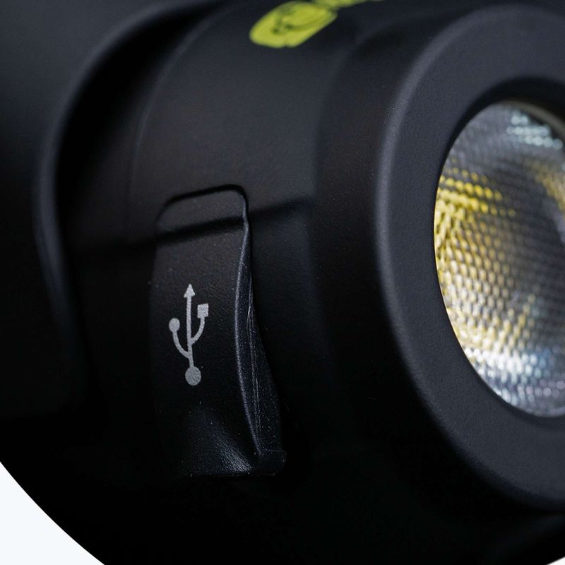 RidgeMonkey VRH150X USB įkraunamas priekinis žibintuvėlis juodas RM HT150X priekinis žibintuvėlis 4