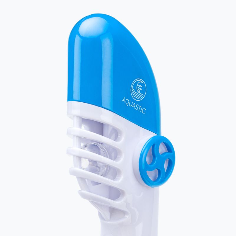 Vaikiška visą veidą dengianti kaukė nardymui AQUASTIC SMK-01N mėlyna 7