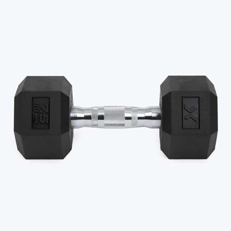 XTREXO Hex HXD75 gumuoti hanteliai 7,5 kg 7