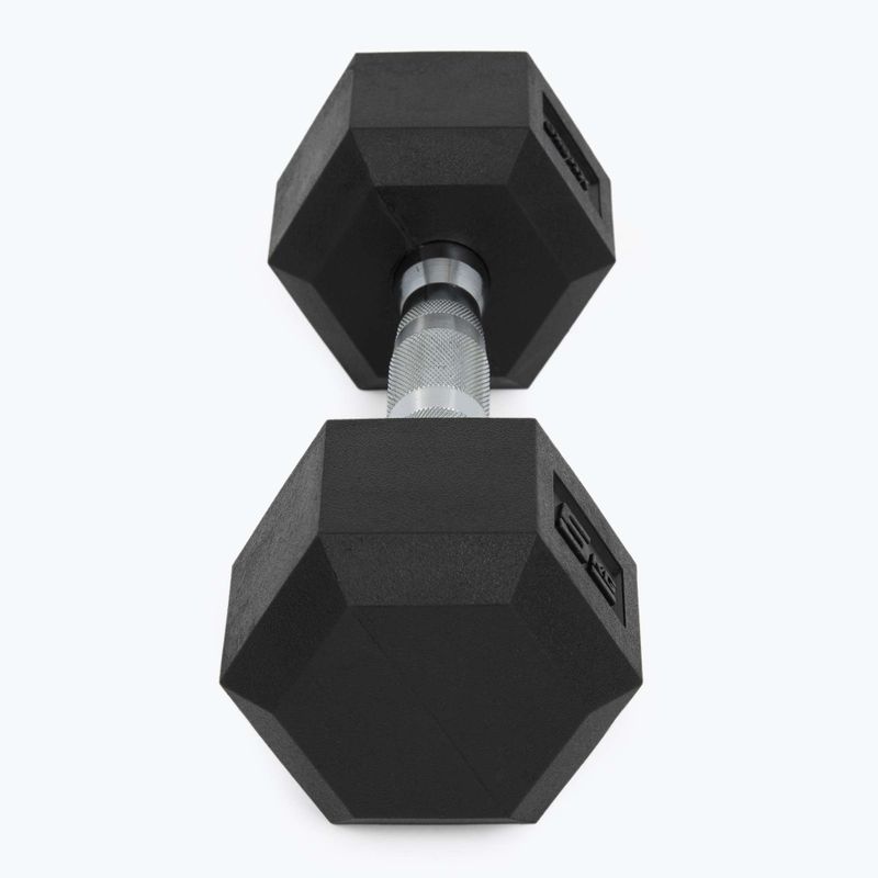 XTREXO Hex HXD50 5 kg gumuoti hanteliai 6