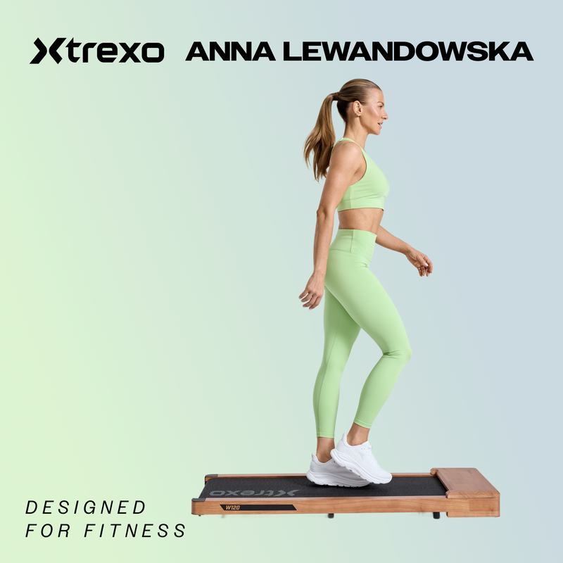 Elektrinis bėgimo takelis XTREXO Walking Pad W100 juodas 2