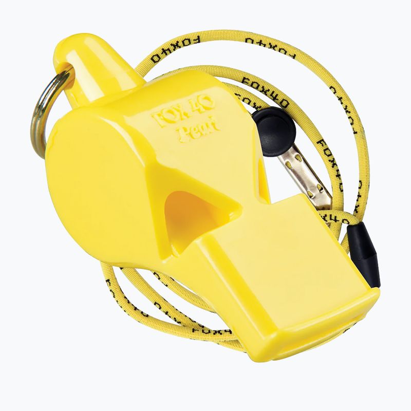 Švilpukas su virvele Fox 40 Pearl Safety yellow 9703