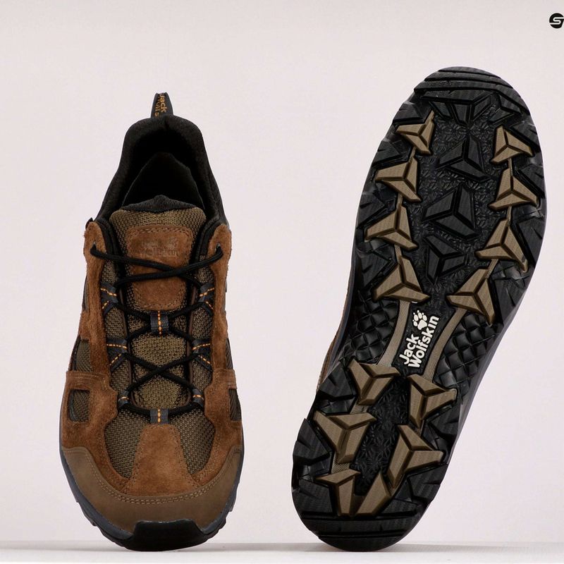 Jack Wolfskin vyriški trekingo batai Vojo 3 Texapore rudi 4042441_5298 9