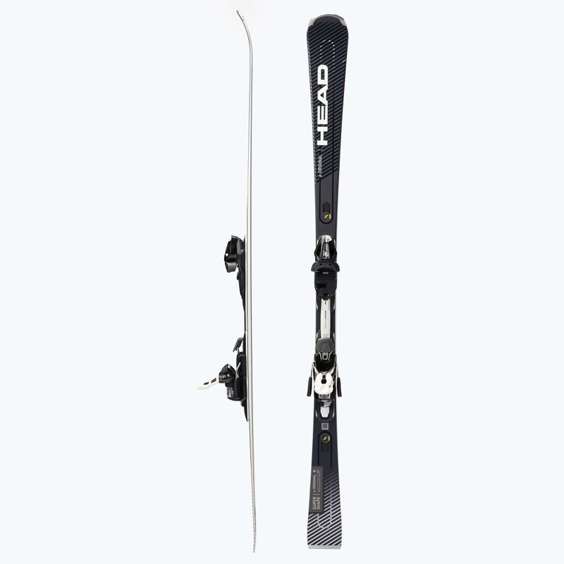HEAD Supershape E-Original SW SF-PR + PRD 12 black 313390/100832 kalnų slidės 2