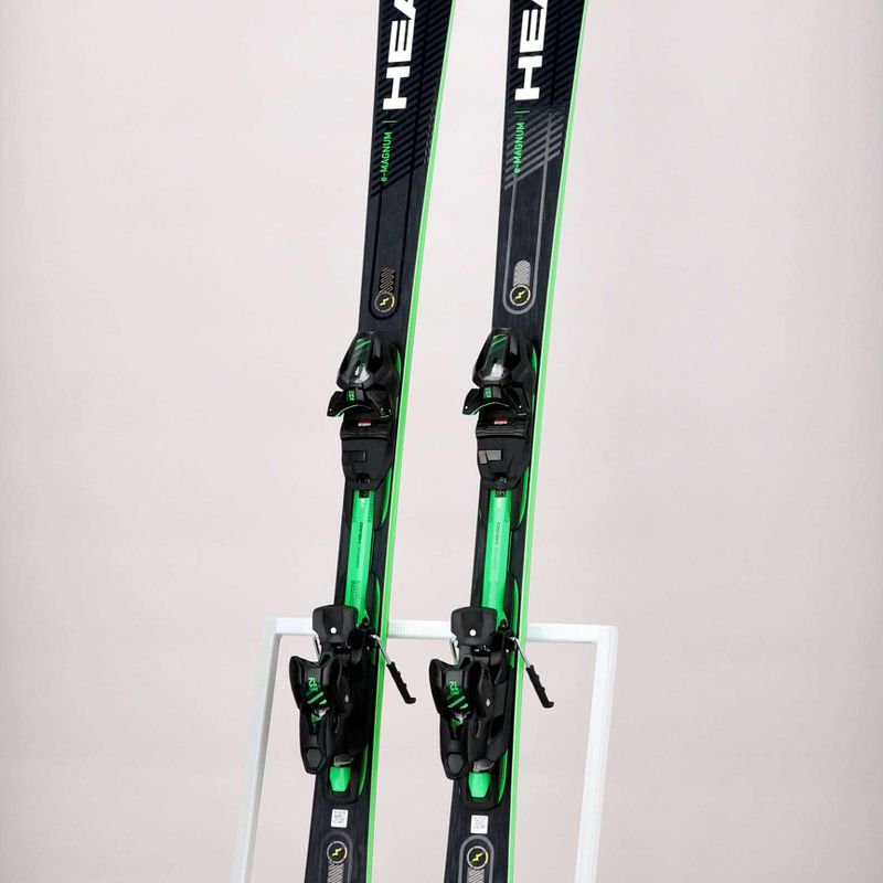 HEAD Supershape E-Magnum SW SF-PR + PRD 12 kalnų slidės juodos spalvos 313300/100834 13