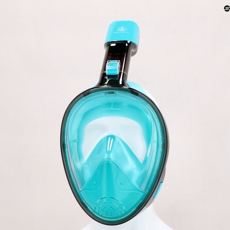 Viso veido kaukė nardymui AQUASTIC SMA-01SN mėlyna 13