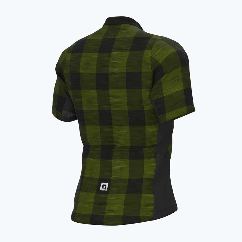 Vyriški Alé Maglia MC dviratininkų marškinėliai Scottish green 6