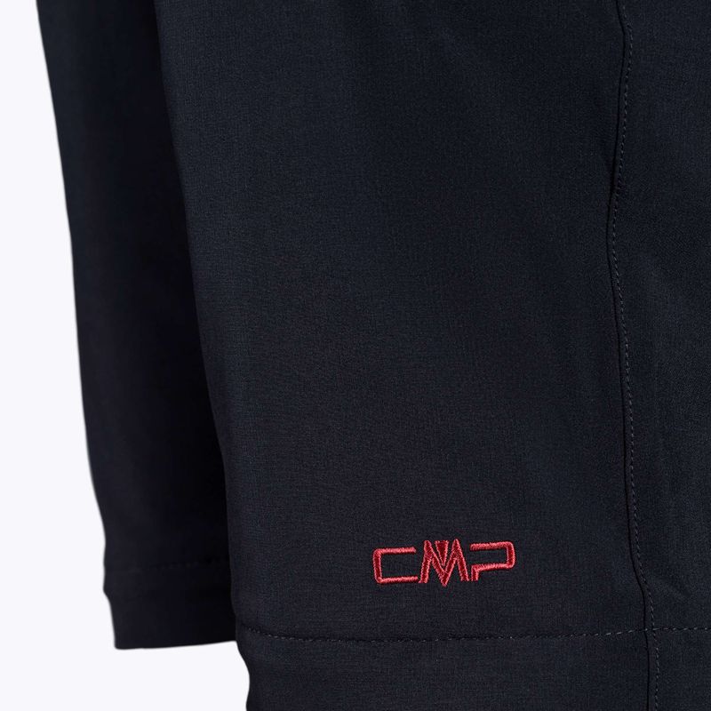 Moteriškos CMP Zip Off trekingo kelnės juoda/rožinė 3T51446/05UG 4