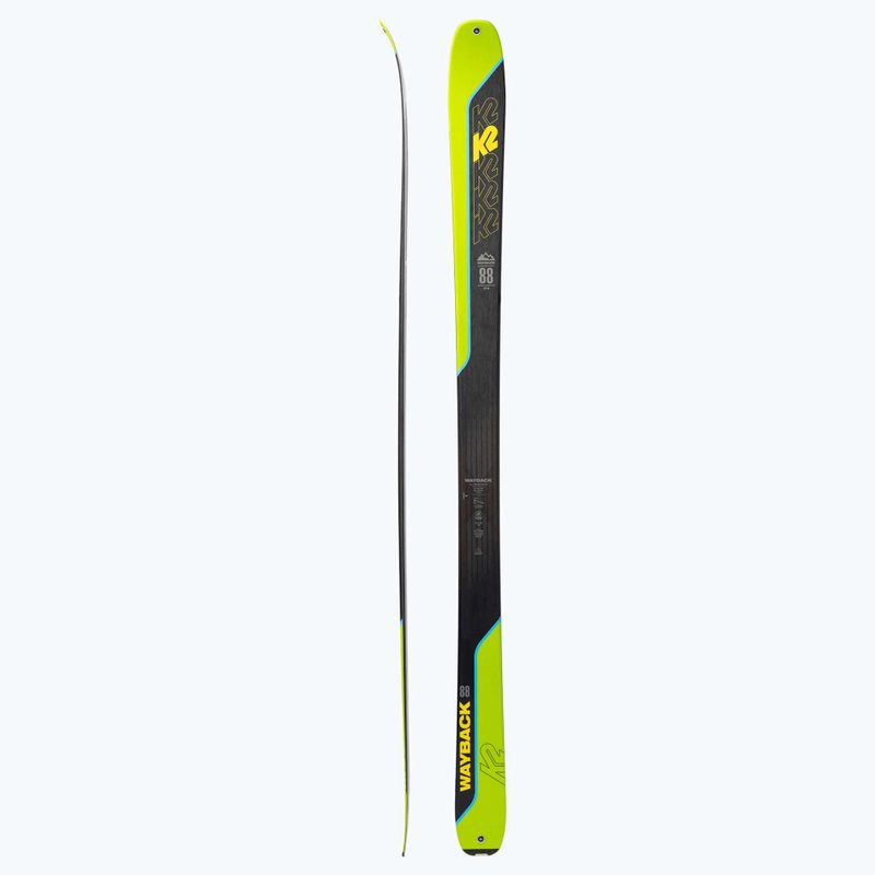 K2 Wayback 88 green 10E0202 slidinėjimo slidės 2