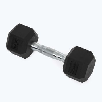 XTREXO Hex HXD50 5 kg gumuoti hanteliai