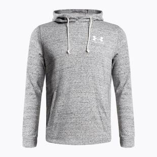 Under Armour vyriškas džemperis su gobtuvu Rival Terry LC pilkas 1370401