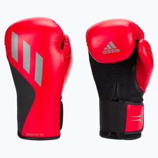 adidas Speed Tilt 150 raudonos SPD150TG bokso pirštinės