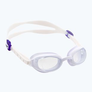 Speedo Aquapure moteriški plaukimo akiniai balti/violetiniai/skaidrūs 68-090047237