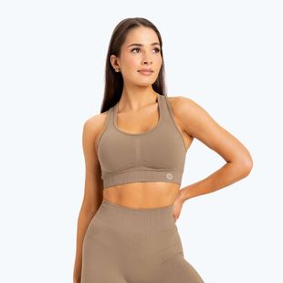 Gym Glamour Push Up Nude 320 fitneso liemenėlė