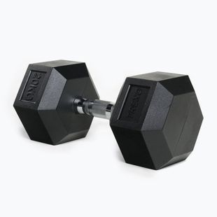 XTREXO Hex HXD200 20 kg gumuoti hanteliai