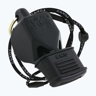 Švilpukas su virvele Fox 40 Classic CMG Safety black