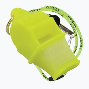 Švilpukas su styga Fox 40 Sonik Blast CMG Neon Yellow