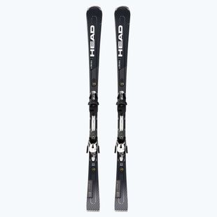HEAD Supershape E-Original SW SF-PR + PRD 12 black 313390/100832 kalnų slidės