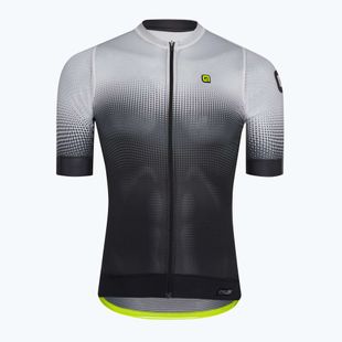 Vyriški dviratininko marškinėliai Alé Maglia MC Gradient white