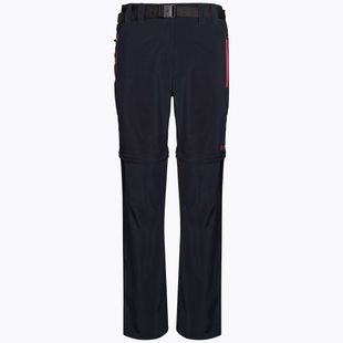 Moteriškos CMP Zip Off trekingo kelnės juoda/rožinė 3T51446/05UG