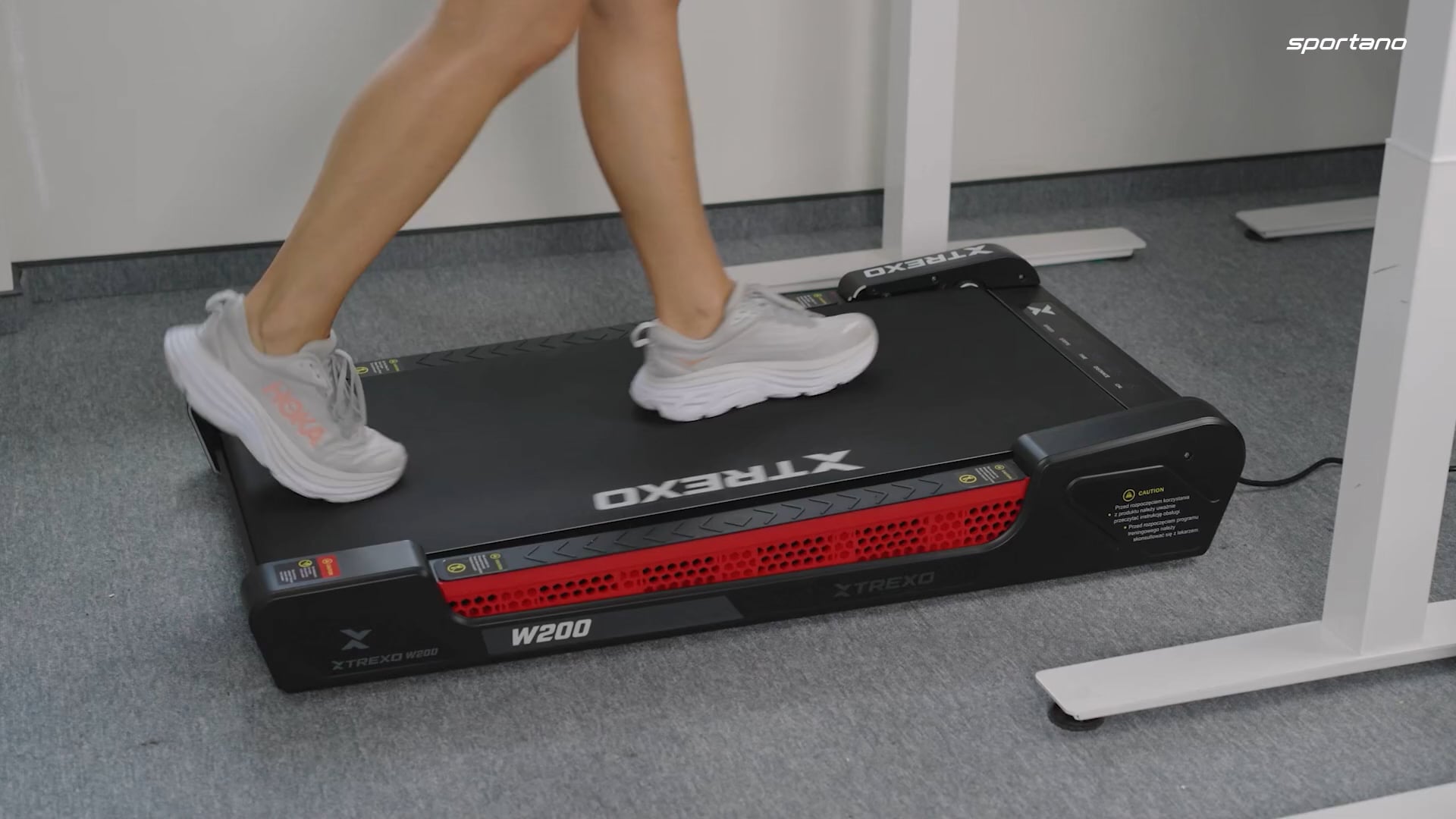 Elektrinis bėgimo takelis TREXO Walking Pad W200 juodas