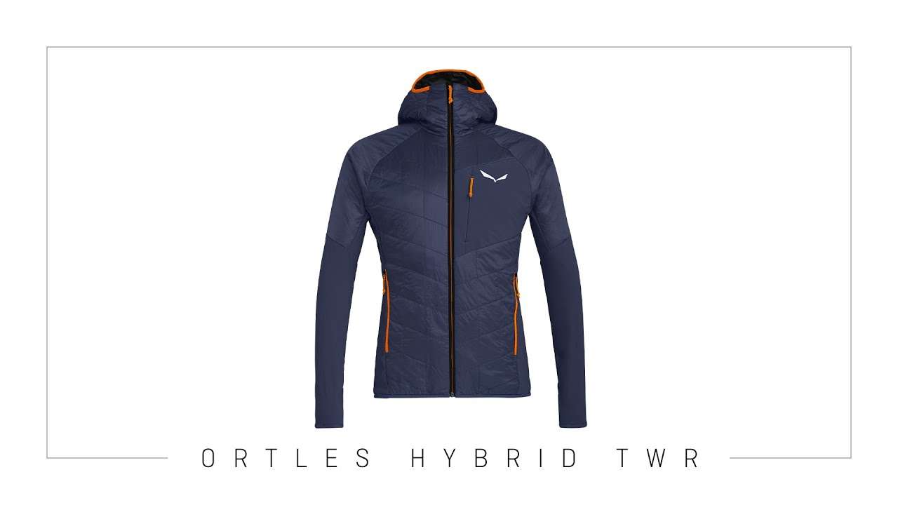 Salewa Ortles Hybrid TWR vyriška striukė juoda 00-0000027187
