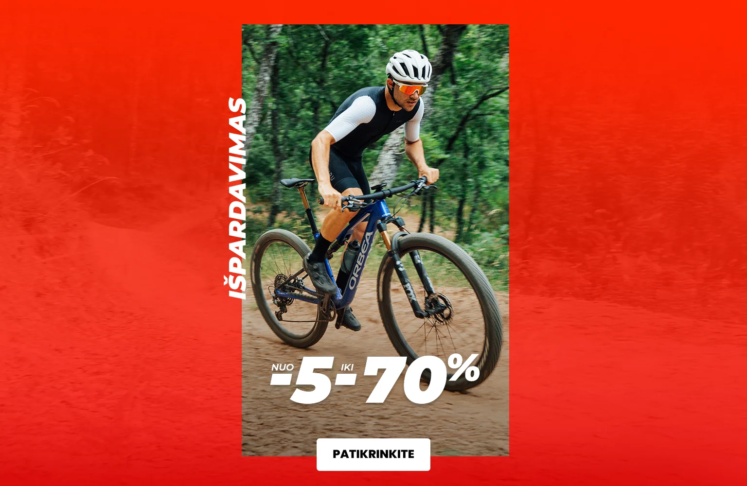 Išpardavimas nuo -5% iki -70%
